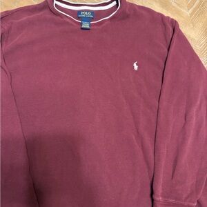 Polo by Ralph Lauren Maroon Sweatshirt